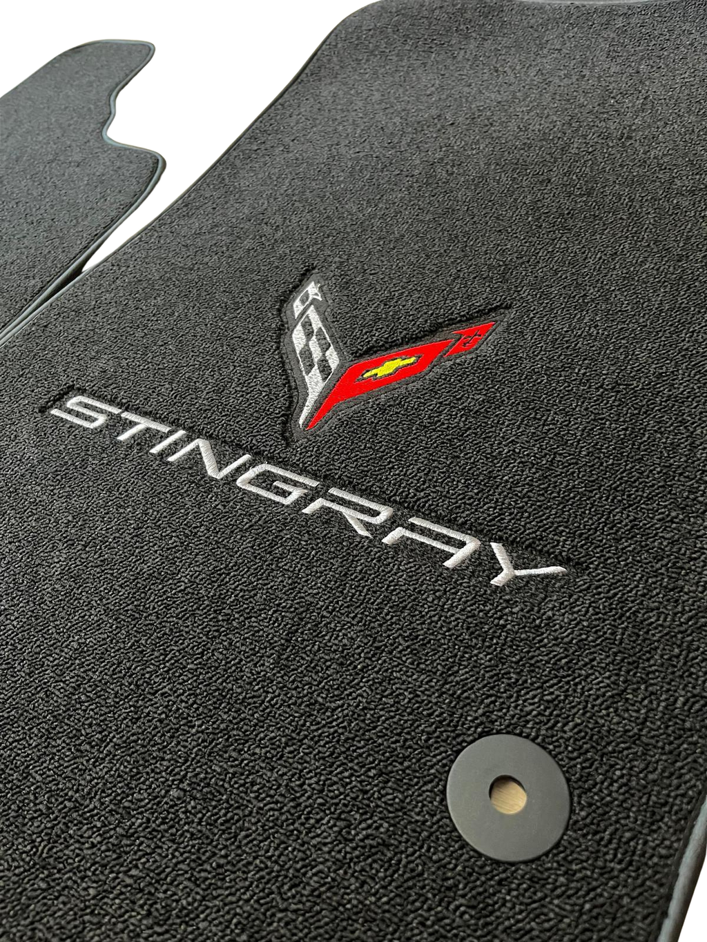 Corvette C8 Stingray Premium Custom Fit Carpet Car Floor Mats – Full Set Interior Floor Mats for Cars