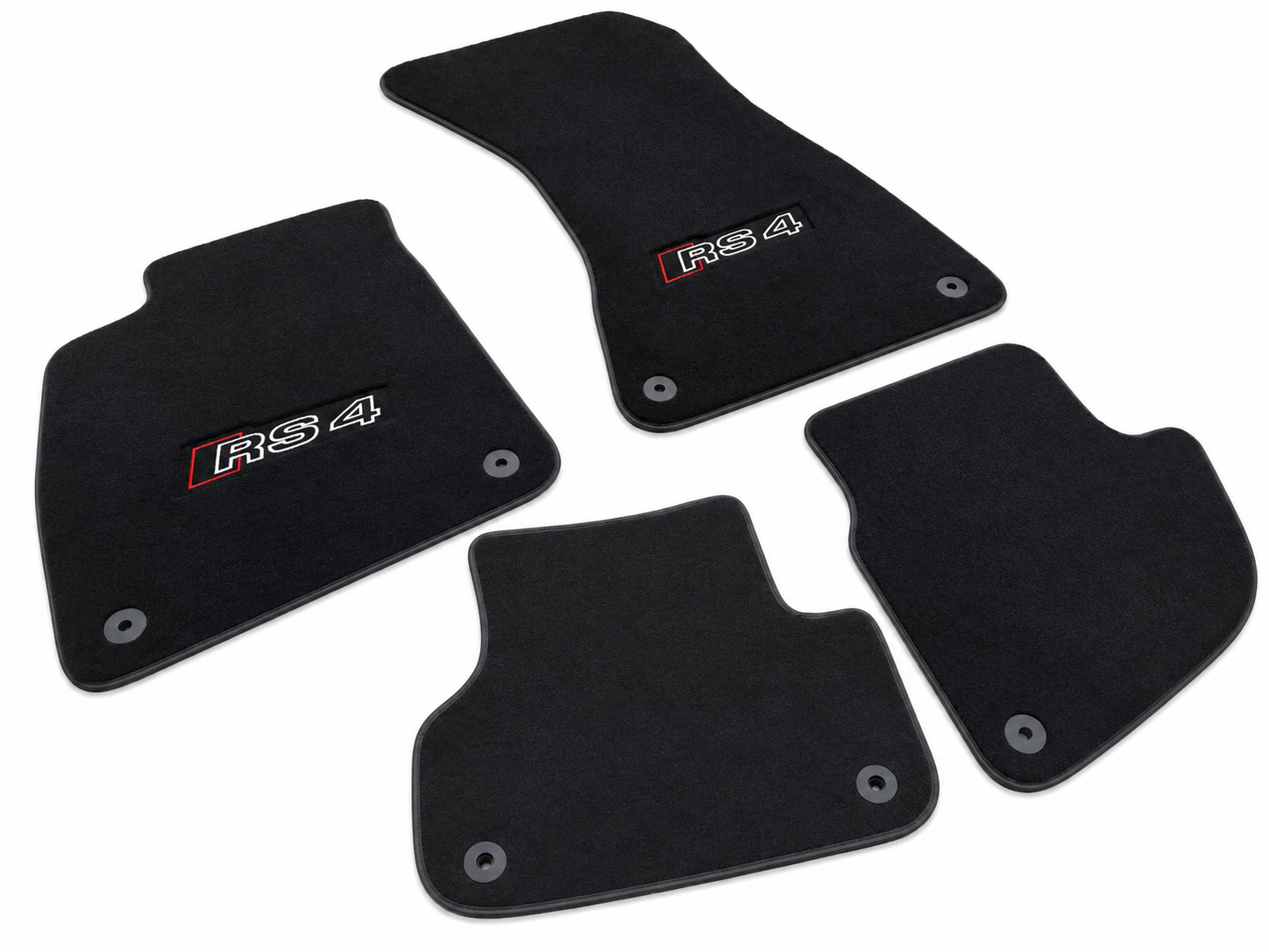 Audi RS4 Premium Custom Fit Carpet Car Floor Mats – Full Set Interior Floor Mats for Cars