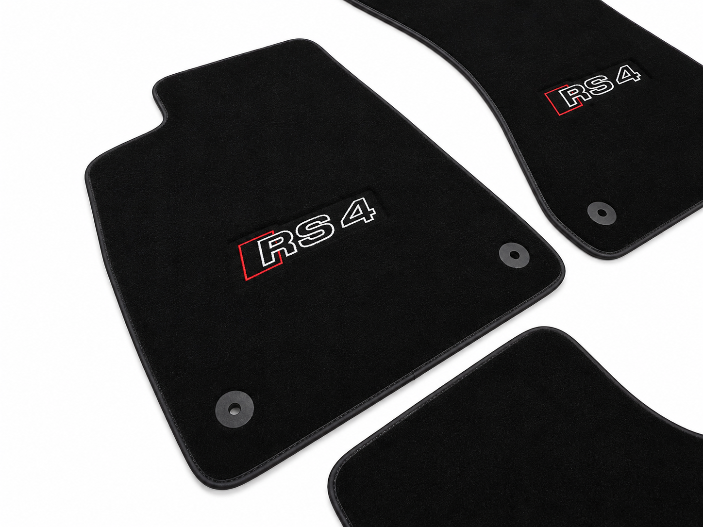 Audi RS4 Premium Custom Fit Carpet Car Floor Mats – Full Set Interior Floor Mats for Cars