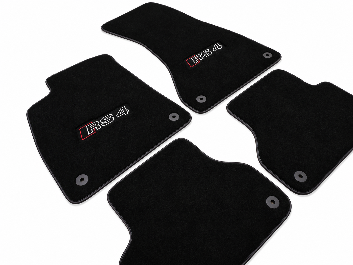 Audi RS4 Premium Custom Fit Carpet Car Floor Mats – Full Set Interior Floor Mats for Cars