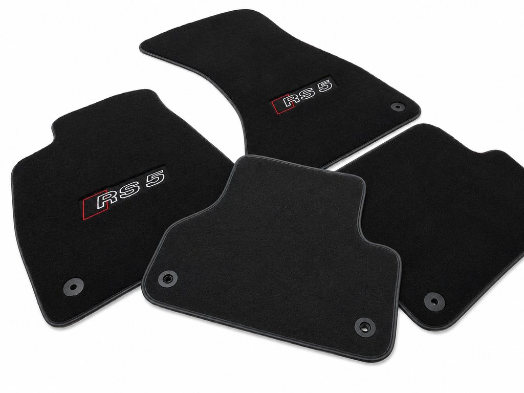 Audi RS5 Premium Custom Fit Carpet Car Floor Mats – Full Set Interior Floor Mats for Cars