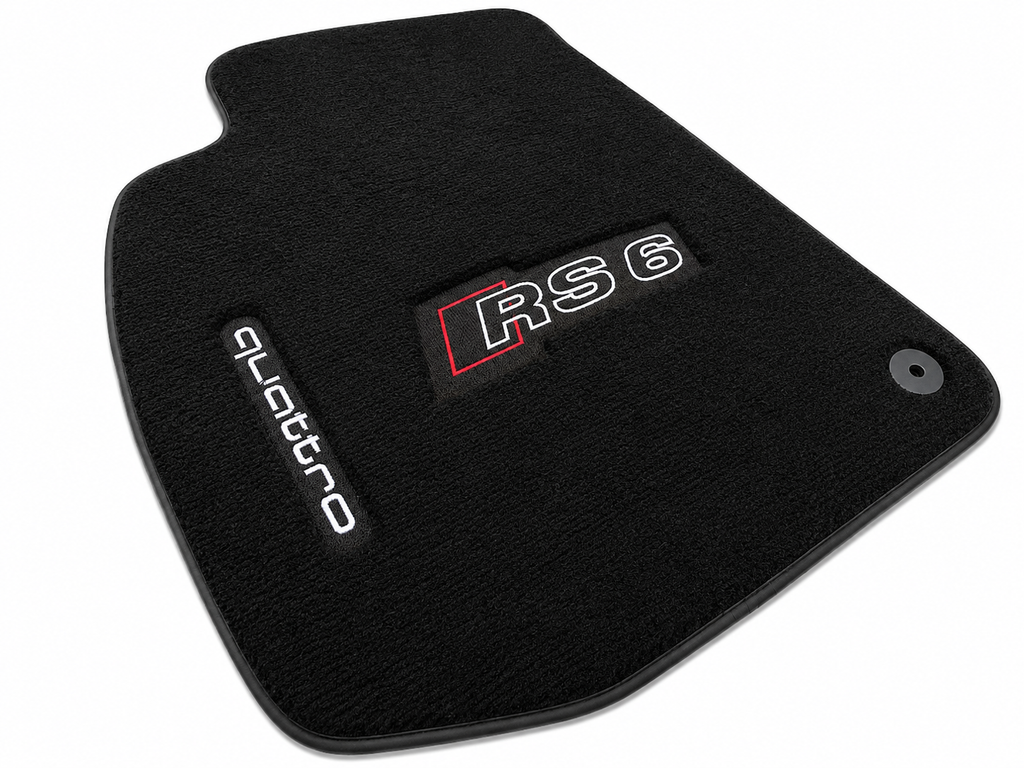 Audi RS6 Premium Custom Fit Carpet Car Floor Mats – Full Set Interior Floor Mats for Cars