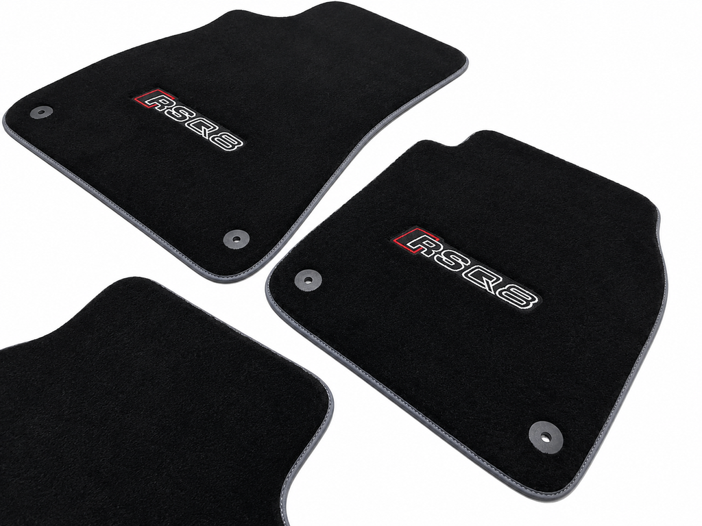 Audi RSQ8 Premium Custom Fit Carpet Car Floor Mats – Full Set Interior Floor Mats for Cars