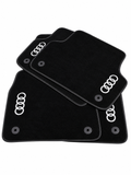 Audi Premium Custom Fit Carpet Car Floor Mats – Full Set Interior Floor Mats for Cars