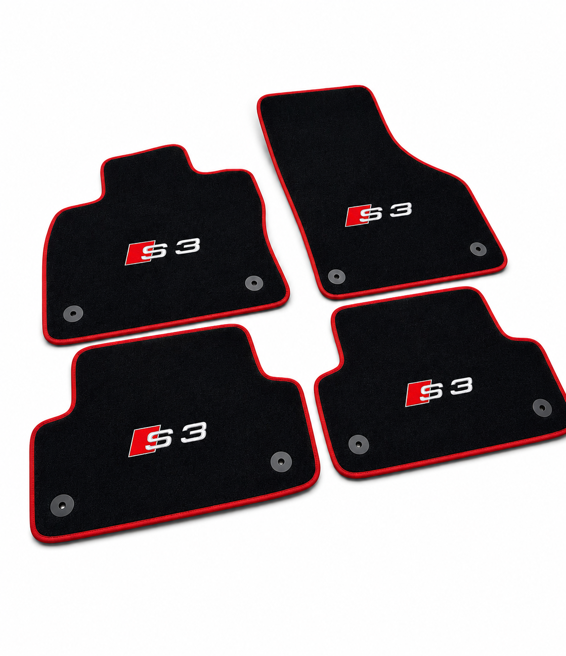 Audi S3 Premium Custom Fit Carpet Car Floor Mats – Full Set Interior Floor Mats for Cars