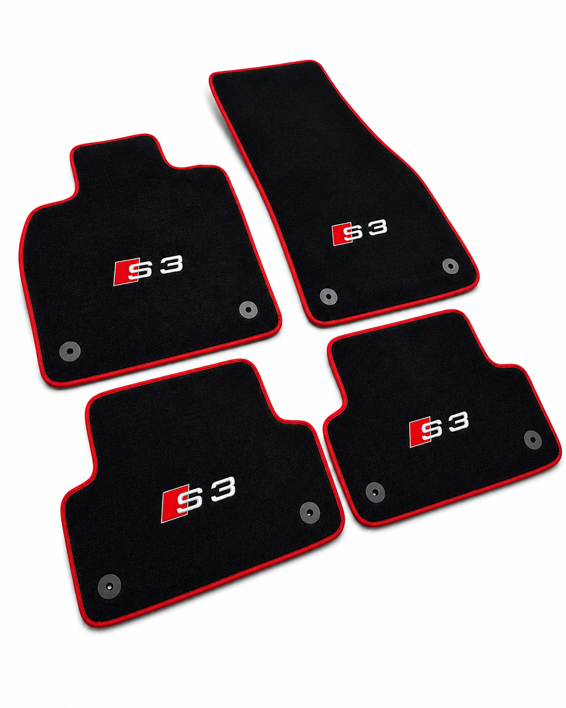 Audi S3 Premium Custom Fit Carpet Car Floor Mats – Full Set Interior Floor Mats for Cars
