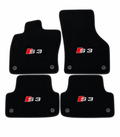 Audi S3 Premium Custom Fit Carpet Car Floor Mats – Full Set Interior Floor Mats for Cars