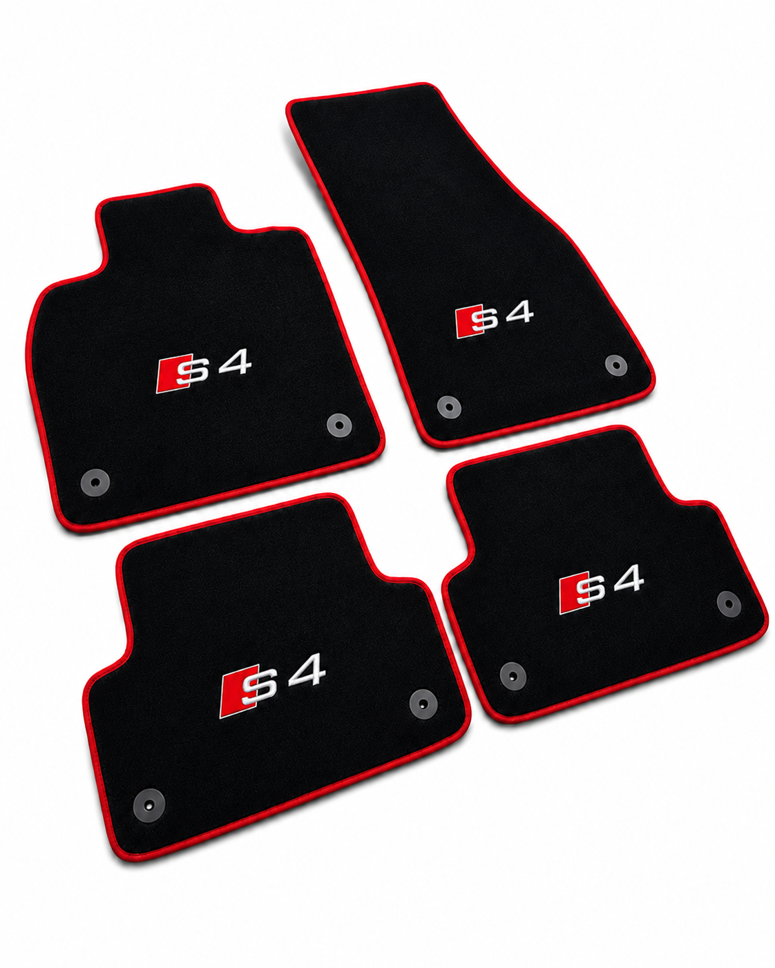 Audi S4 Premium Custom Fit Carpet Car Floor Mats – Full Set Interior Floor Mats for Cars