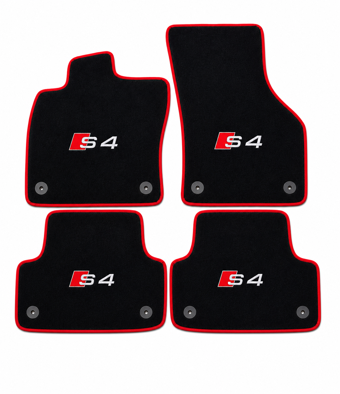 Audi S4 Premium Custom Fit Carpet Car Floor Mats – Full Set Interior Floor Mats for Cars