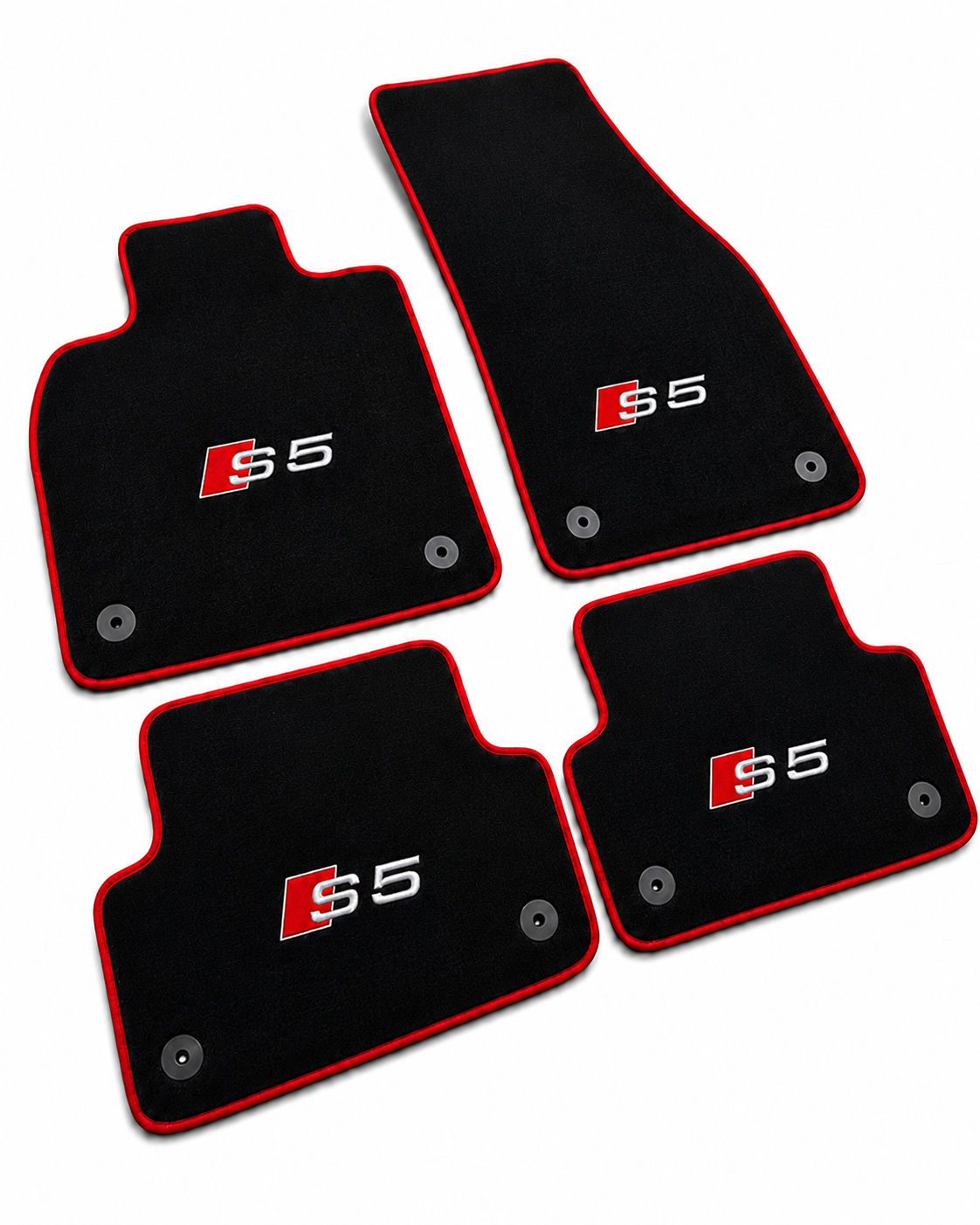 Audi S5 Premium Custom Fit Carpet Car Floor Mats – Full Set Interior Floor Mats for Cars