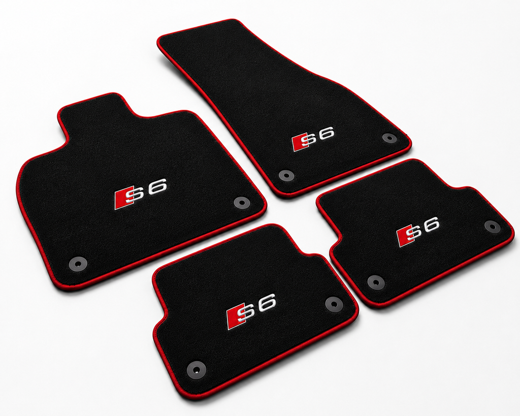 Audi S6 Premium Custom Fit Carpet Car Floor Mats – Full Set Interior Floor Mats for Cars