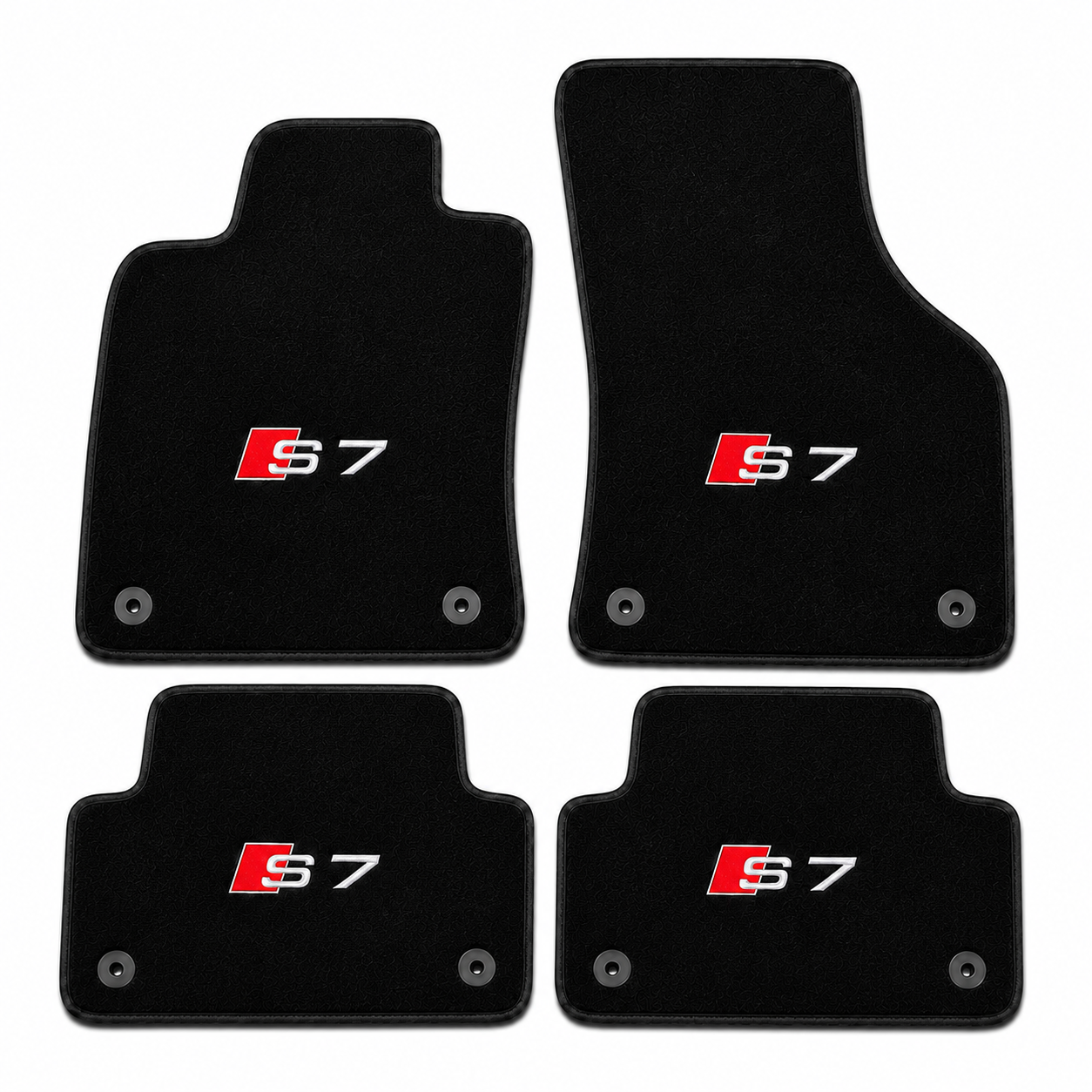 Audi S7 Premium Custom Fit Carpet Car Floor Mats – Full Set Interior Floor Mats for Cars