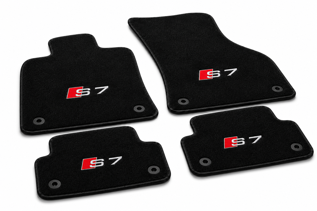 Audi S7 Premium Custom Fit Carpet Car Floor Mats – Full Set Interior Floor Mats for Cars