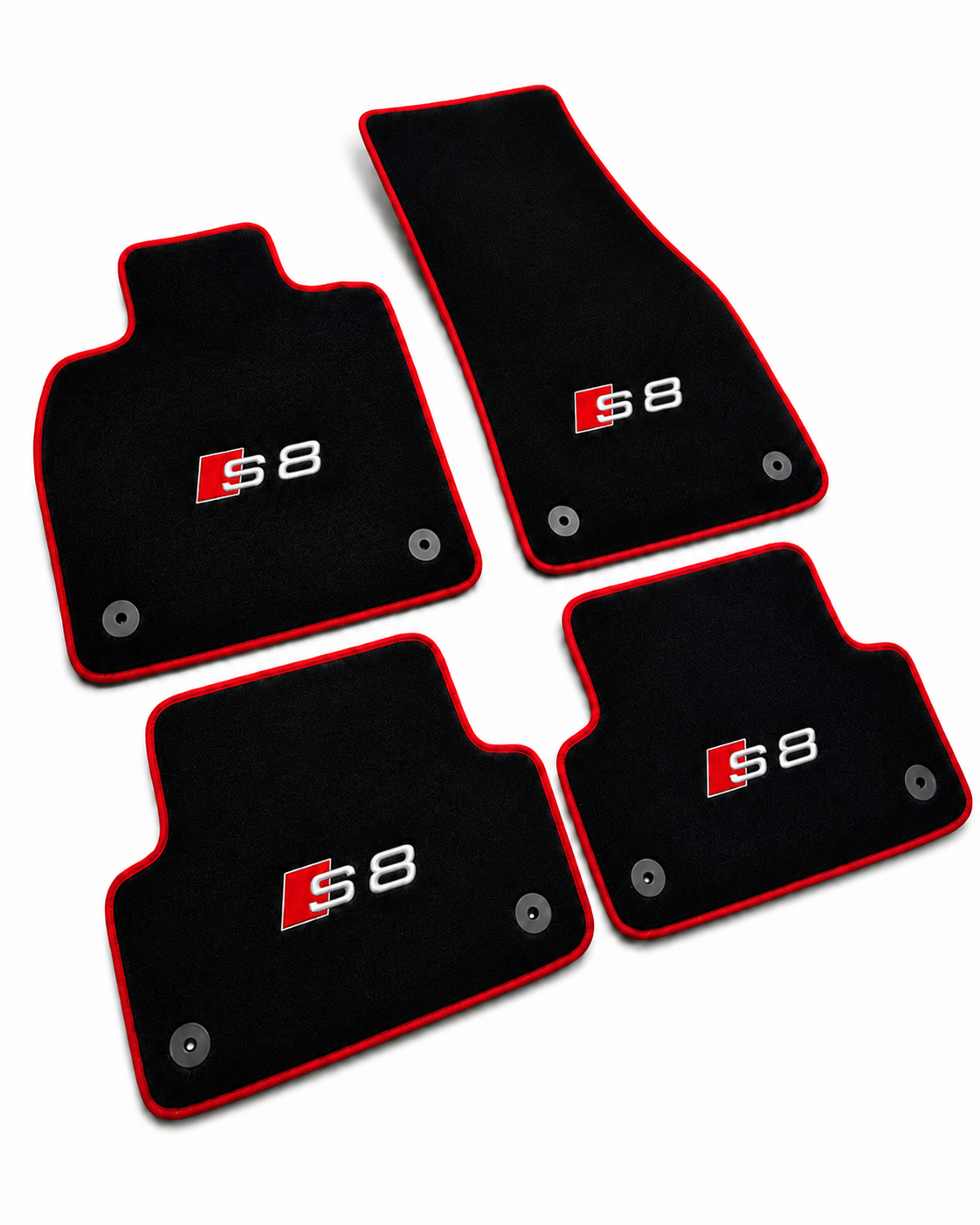 Audi S8 Premium Custom Fit Carpet Car Floor Mats – Full Set Interior Floor Mats for Cars