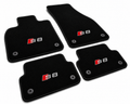 Audi S8 Premium Custom Fit Carpet Car Floor Mats – Full Set Interior Floor Mats for Cars