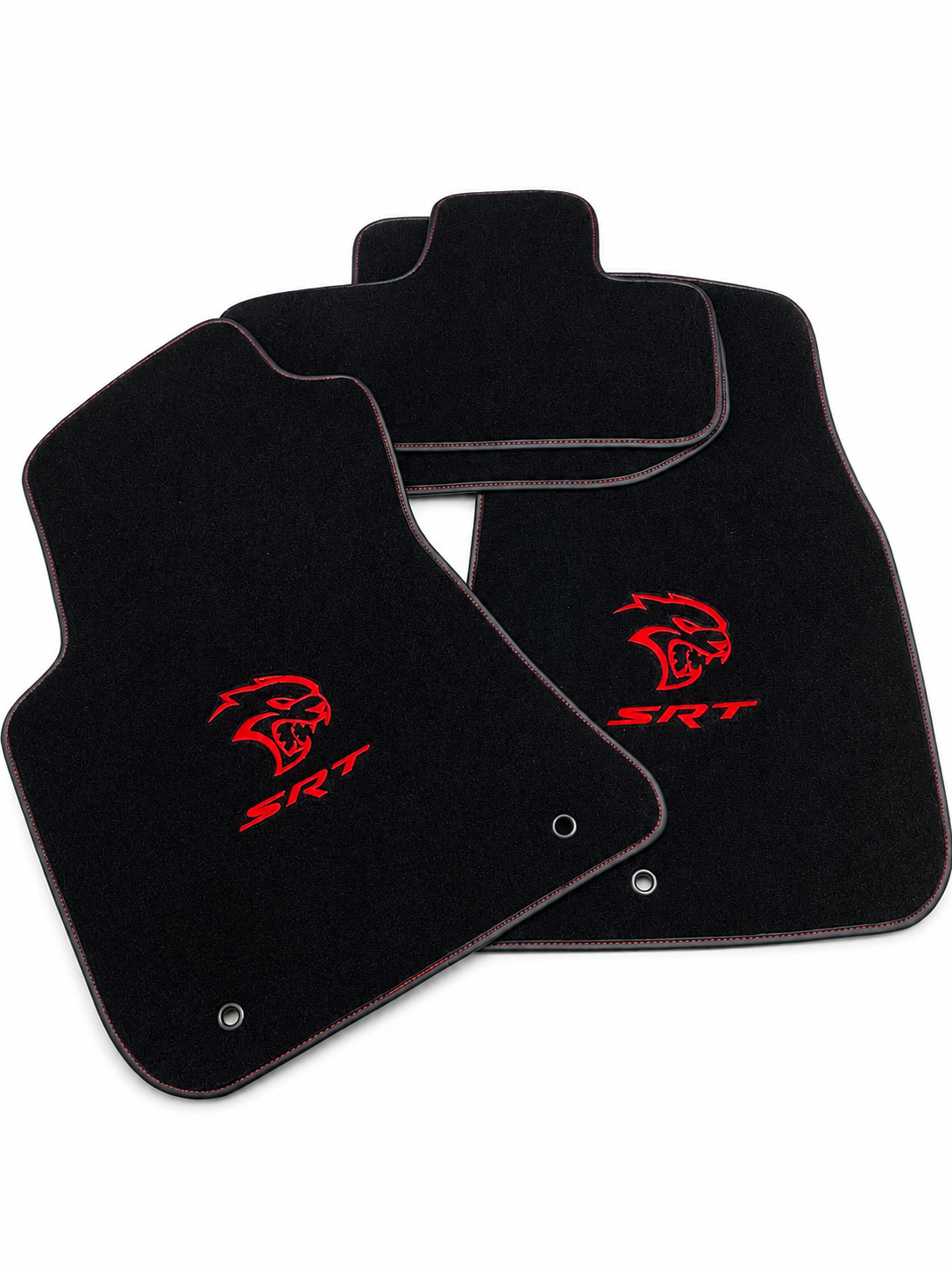 DODGE SRT Premium Custom Fit Carpet Car Floor Mats – Full Set Interior Floor Mats for Cars