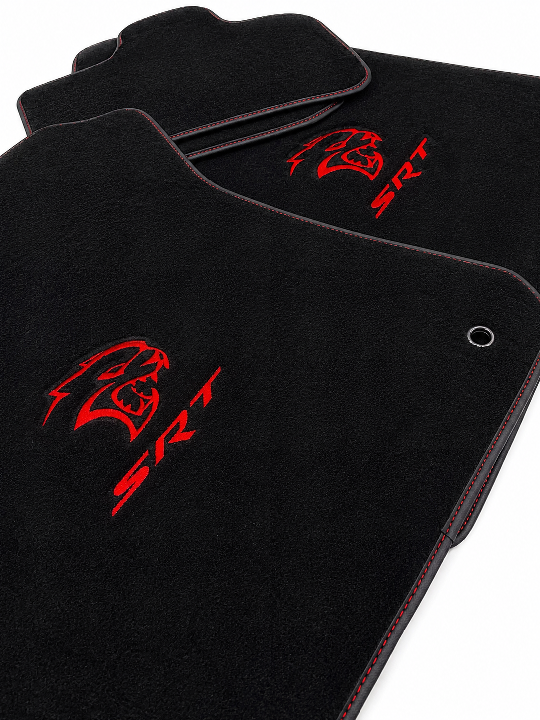 DODGE SRT Premium Custom Fit Carpet Car Floor Mats – Full Set Interior Floor Mats for Cars