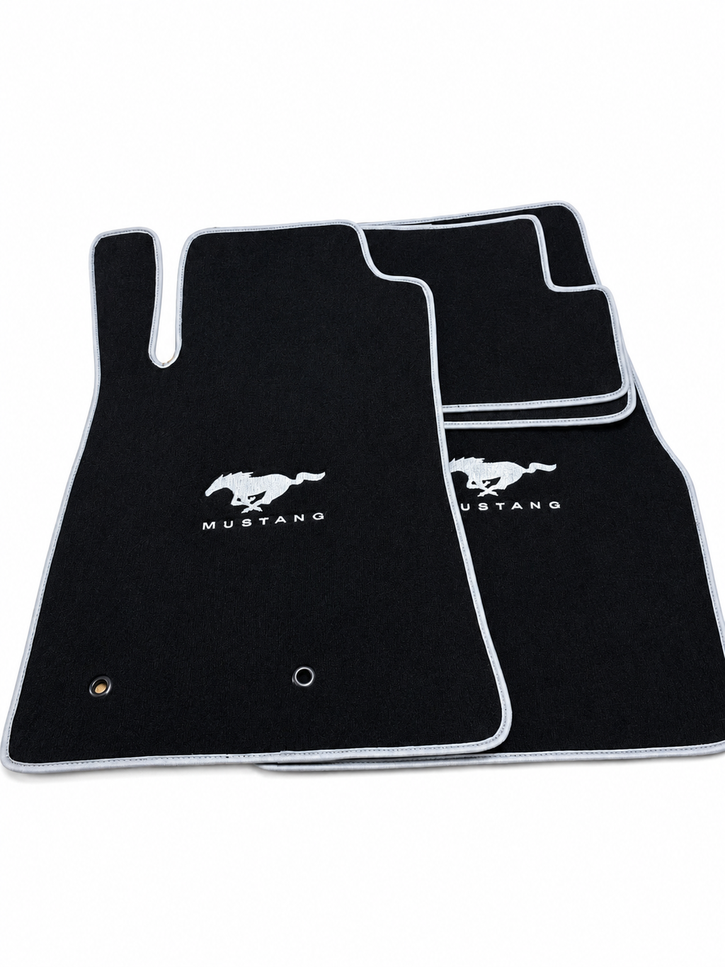 MUSTANG Premium Custom Fit Carpet Car Floor Mats – Full Set Interior Floor Mats for Cars