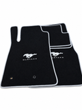 MUSTANG Premium Custom Fit Carpet Car Floor Mats – Full Set Interior Floor Mats for Cars