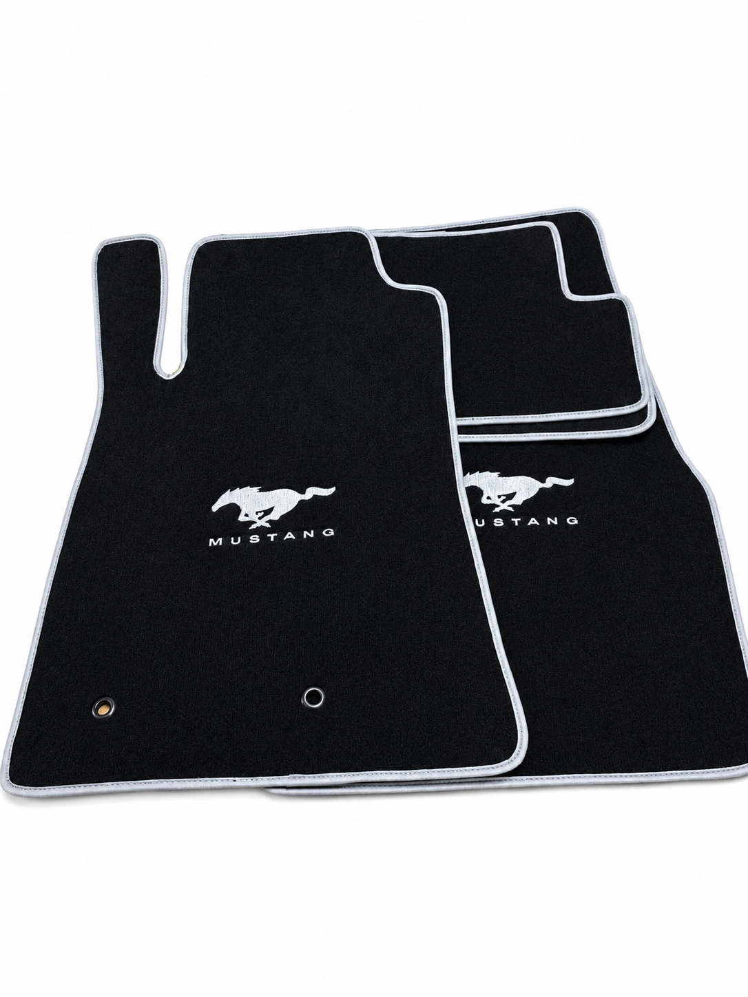 MUSTANG Premium Custom Fit Carpet Car Floor Mats – Full Set Interior Floor Mats for Cars