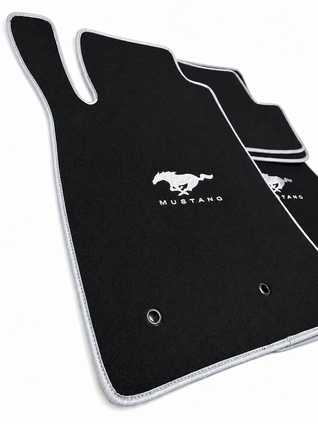 MUSTANG Premium Custom Fit Carpet Car Floor Mats – Full Set Interior Floor Mats for Cars