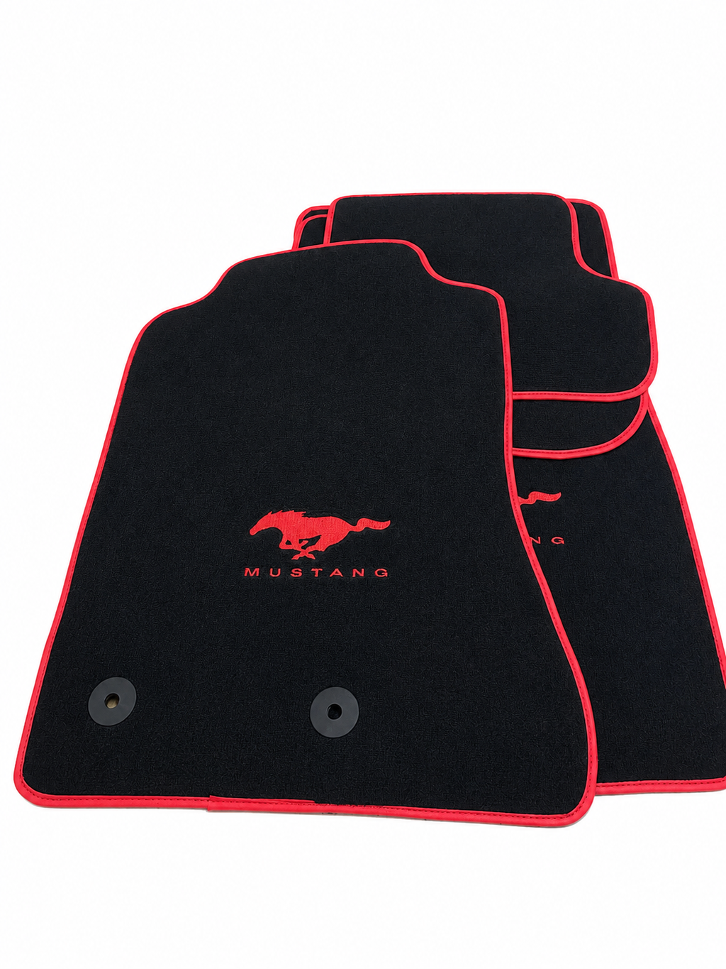 MUSTANG Premium Custom Fit Carpet Car Floor Mats – Full Set Interior Floor Mats for Cars