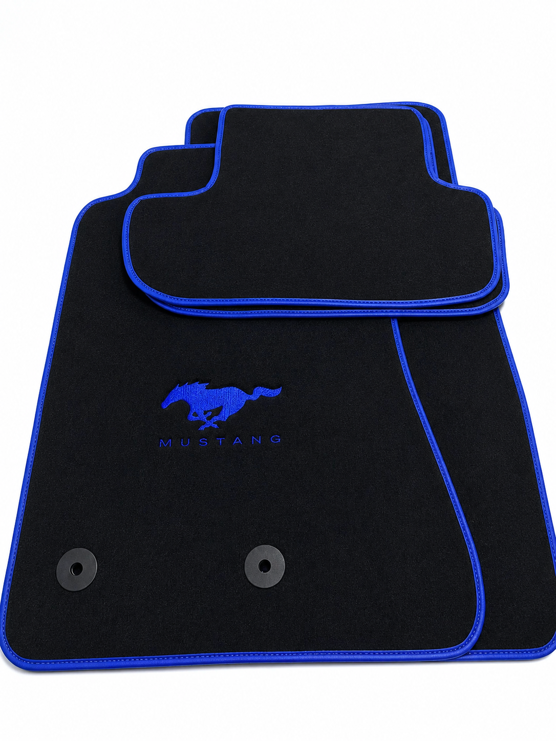 MUSTANG Premium Custom Fit Carpet Car Floor Mats – Full Set Interior Floor Mats for Cars