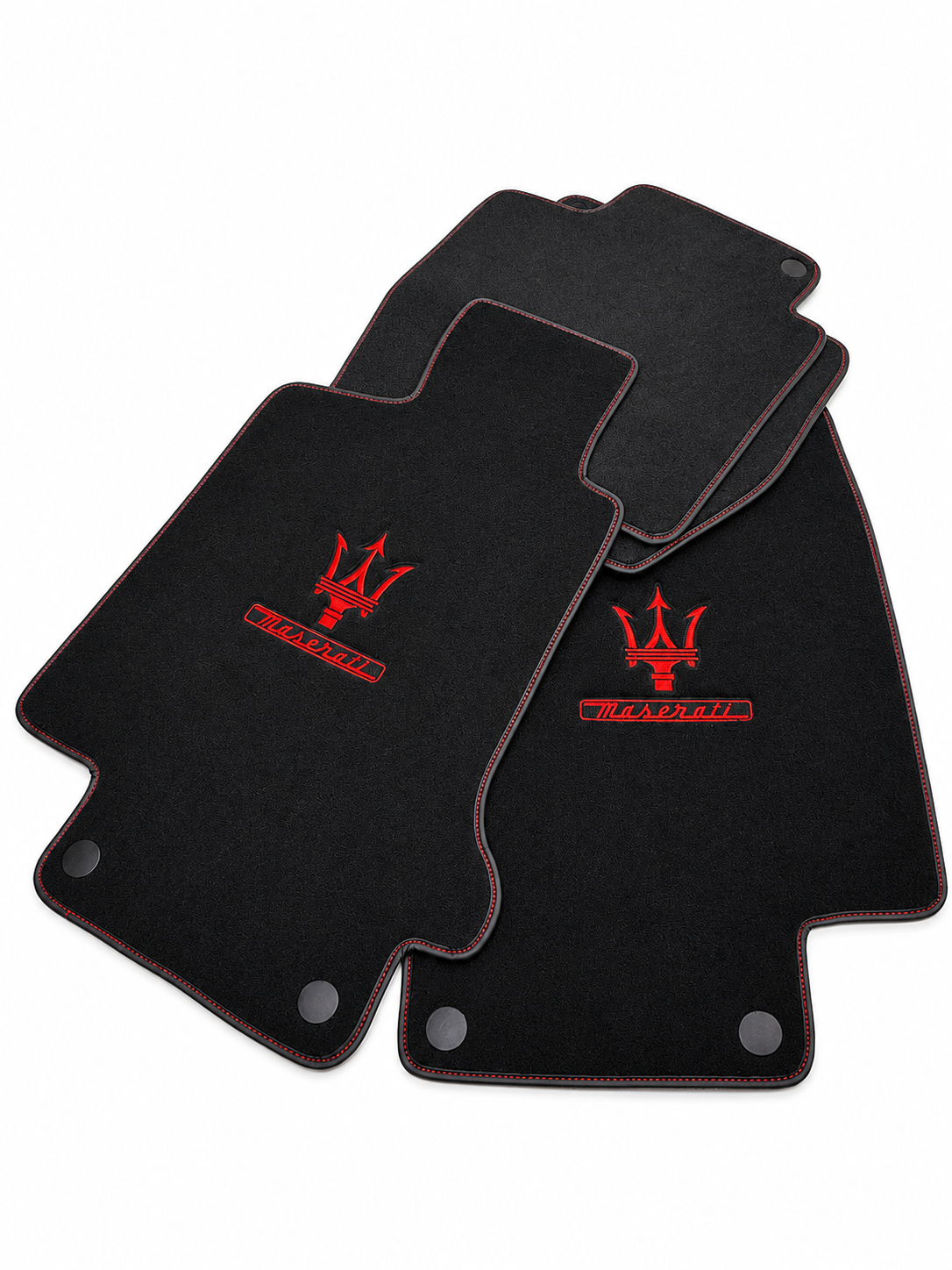 Maserati Premium Custom Fit Carpet Car Floor Mats – Full Set Interior Floor Mats for Cars