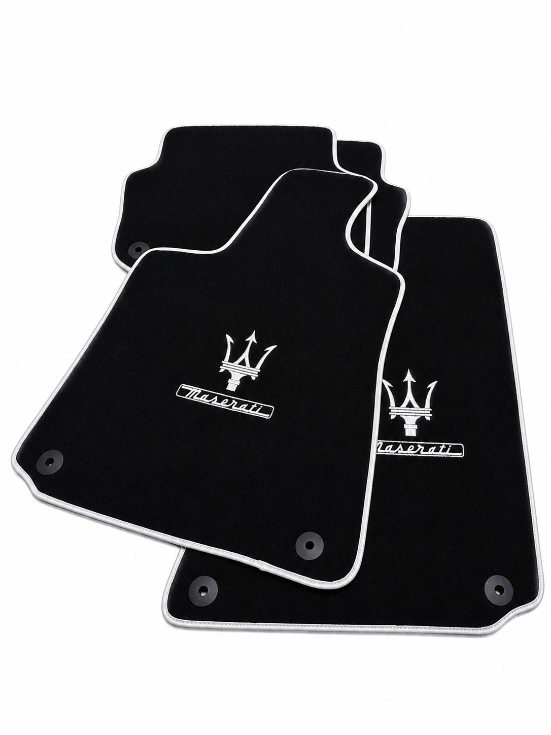 Maserati Premium Custom Fit Carpet Car Floor Mats – Full Set Interior Floor Mats for Cars