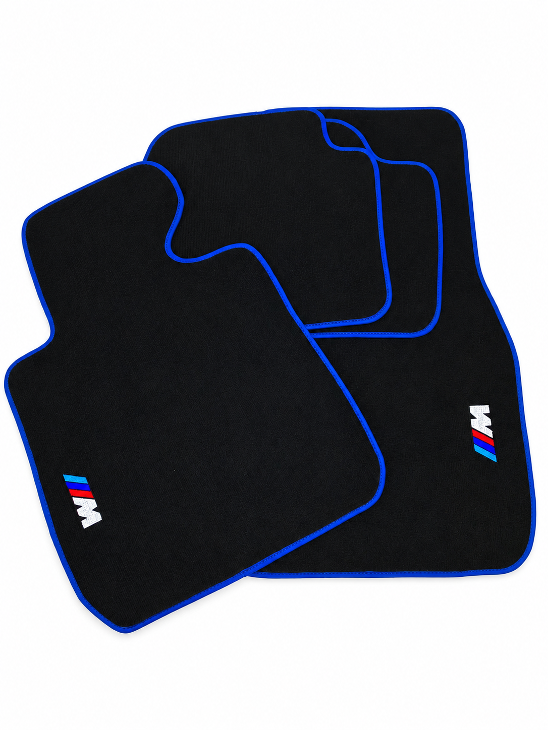 BMW M Premium Custom Fit Carpet Car Floor Mats – Full Set Interior Floor Mats for Cars