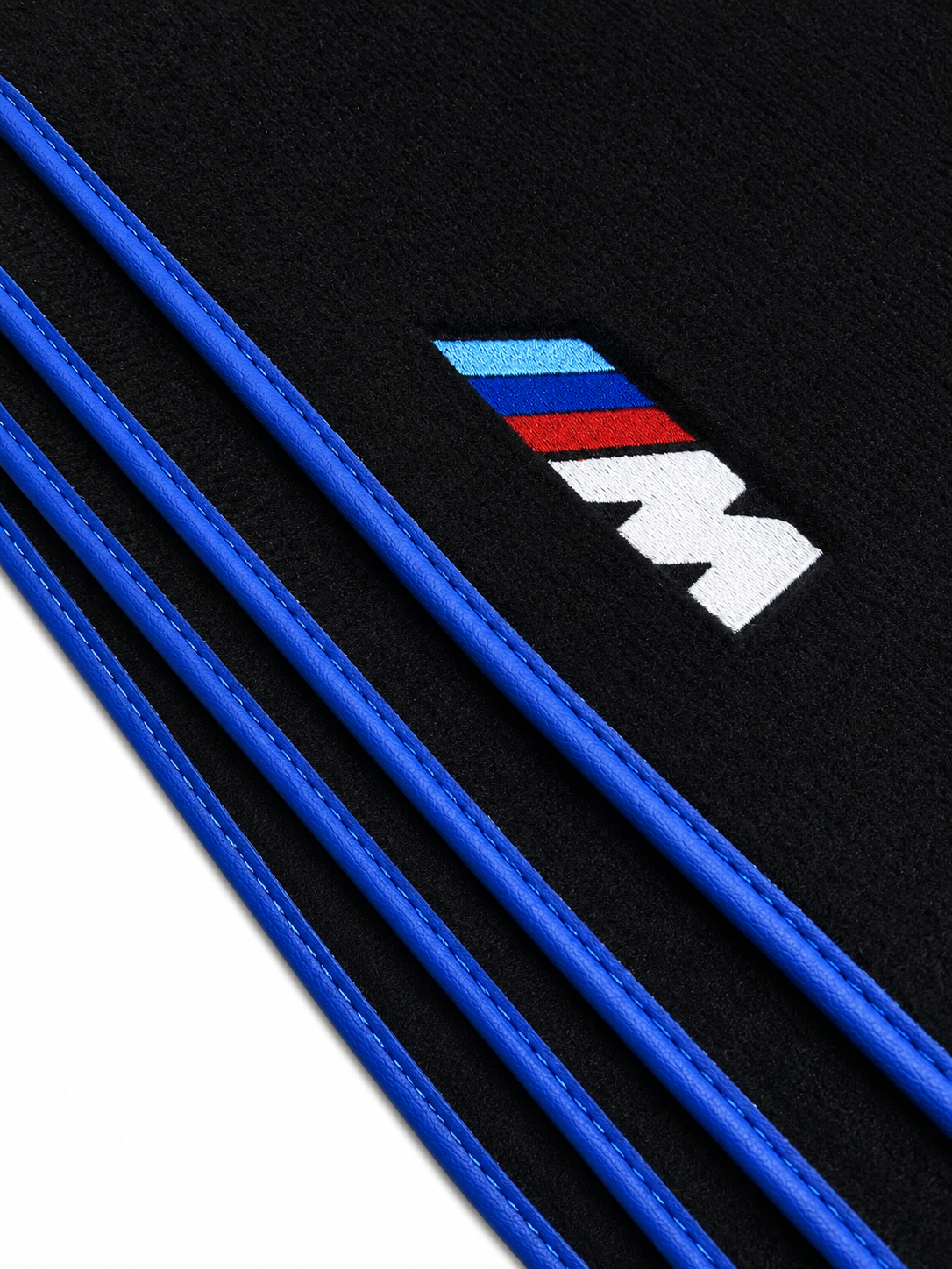 BMW M Premium Custom Fit Carpet Car Floor Mats – Full Set Interior Floor Mats for Cars