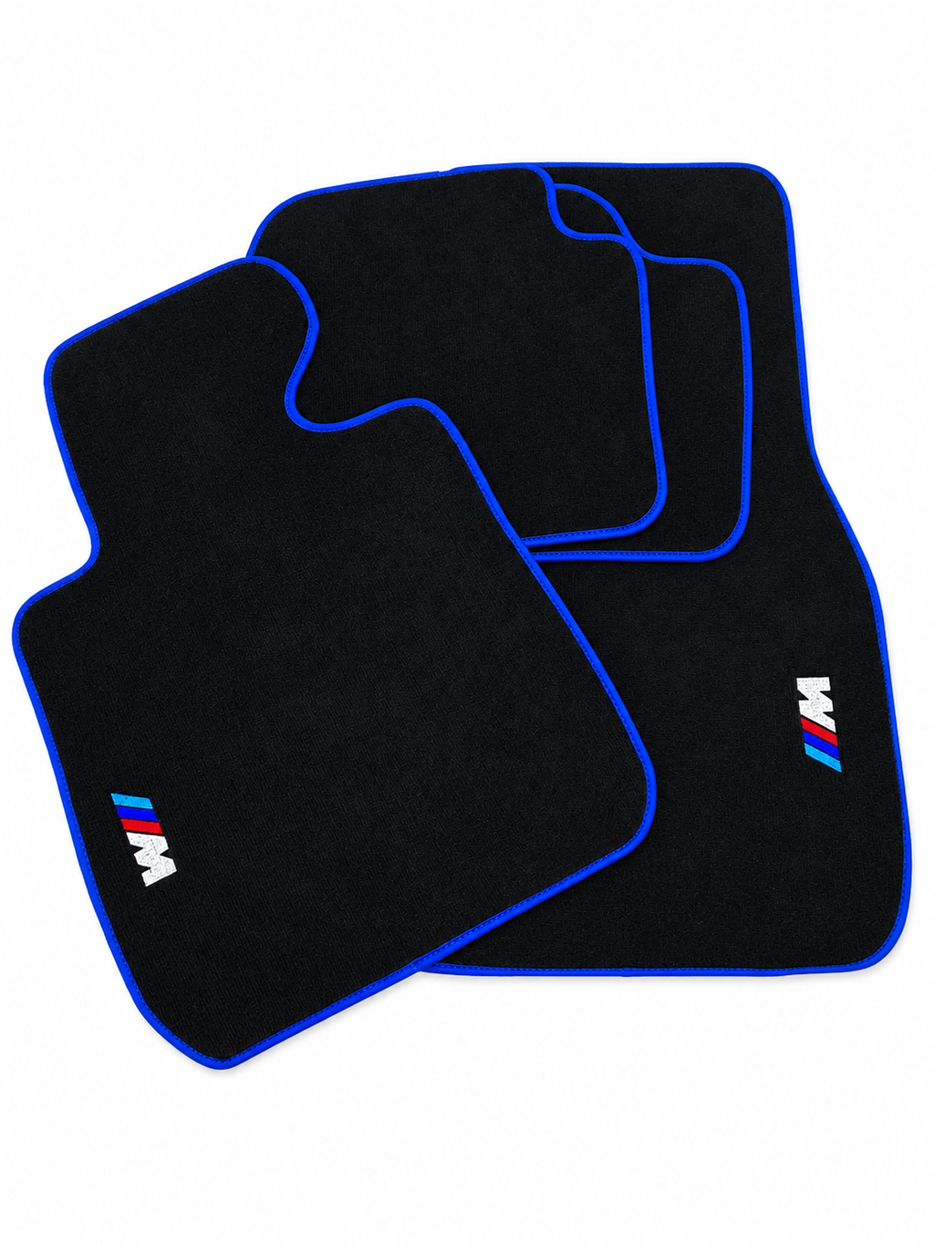 BMW M Premium Custom Fit Carpet Car Floor Mats – Full Set Interior Floor Mats for Cars