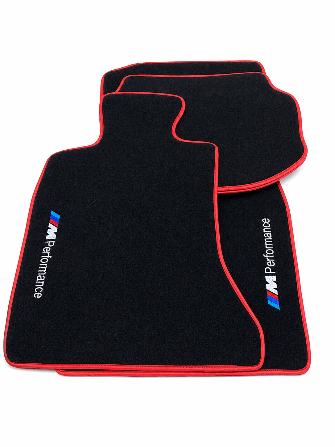 BMW M Performance Premium Custom Fit Carpet Car Floor Mats – Full Set Interior Floor Mats for Cars