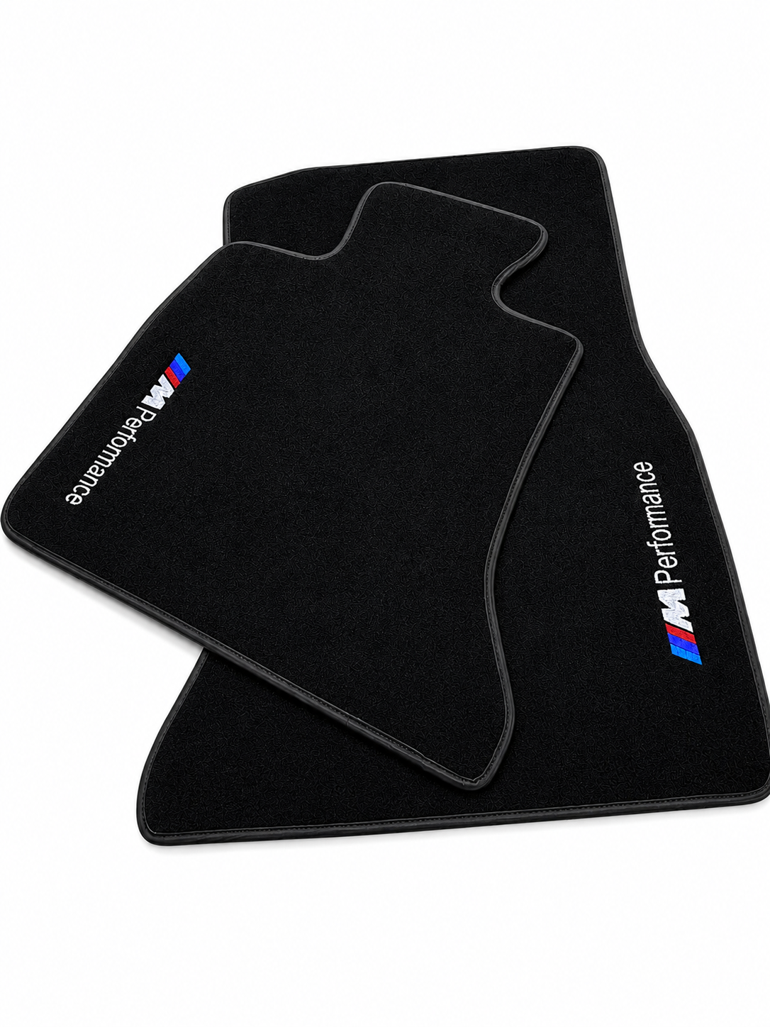 BMW M Performance Premium Custom Fit Carpet Car Floor Mats – Full Set Interior Floor Mats for Cars