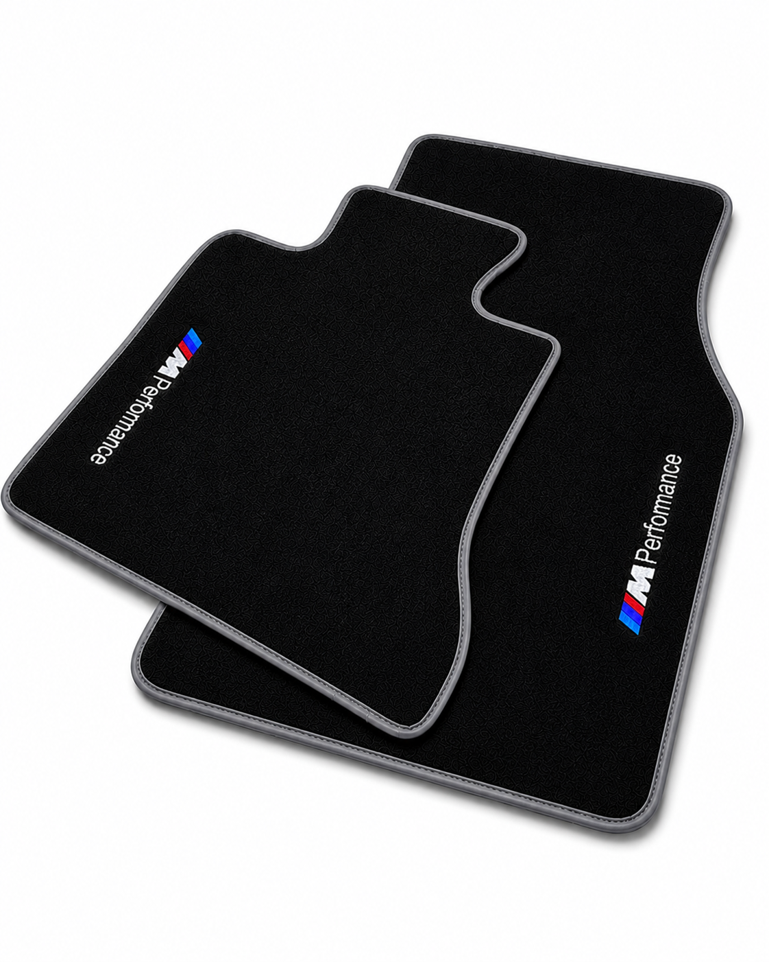 BMW M Performance Premium Custom Fit Carpet Car Floor Mats – Full Set Interior Floor Mats for Cars