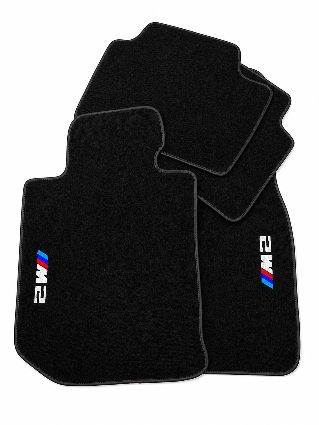 BMW M2 Premium Custom Fit Carpet Car Floor Mats – Full Set Interior Floor Mats for Cars