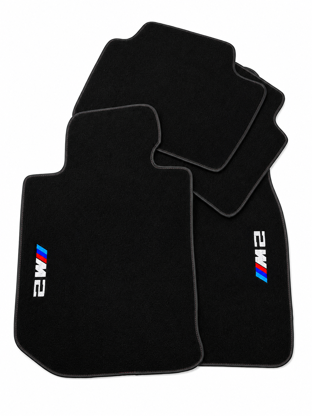 BMW M2 Premium Custom Fit Carpet Car Floor Mats – Full Set Interior Floor Mats for Cars