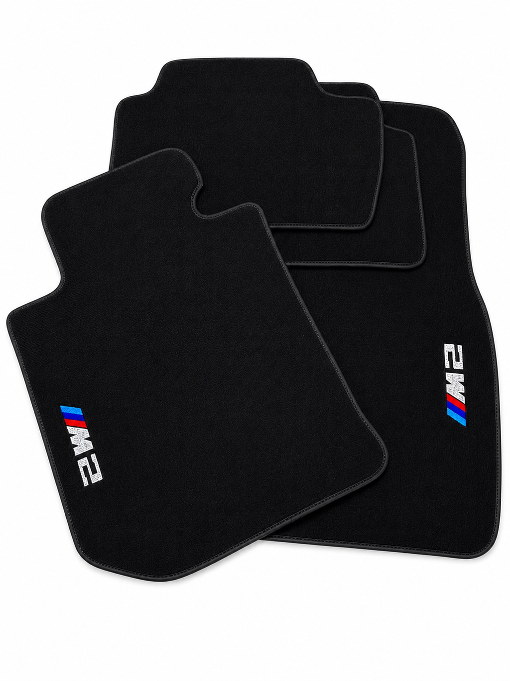 BMW M2 Premium Custom Fit Carpet Car Floor Mats – Full Set Interior Floor Mats for Cars