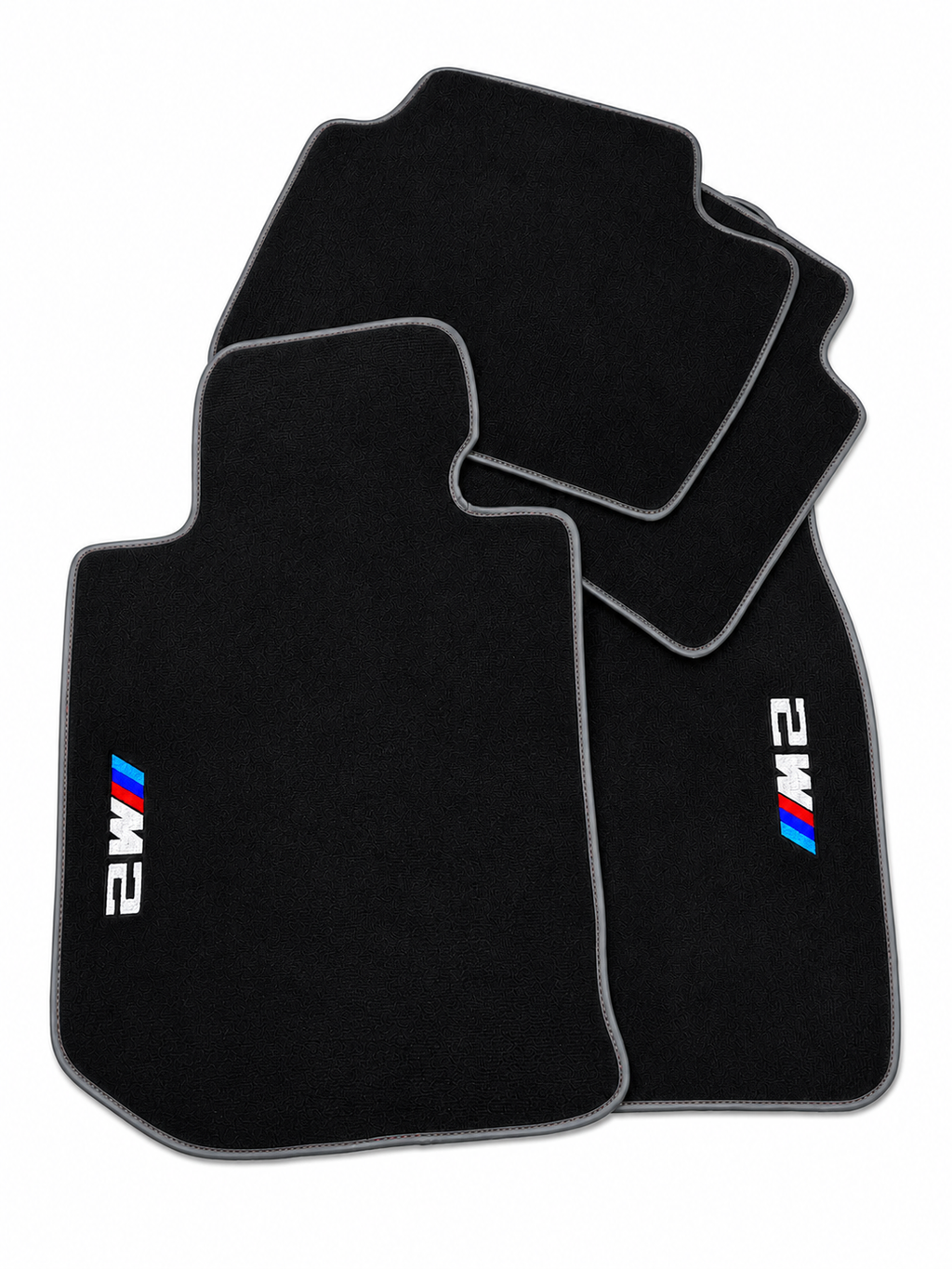 BMW M2 Premium Custom Fit Carpet Car Floor Mats – Full Set Interior Floor Mats for Cars