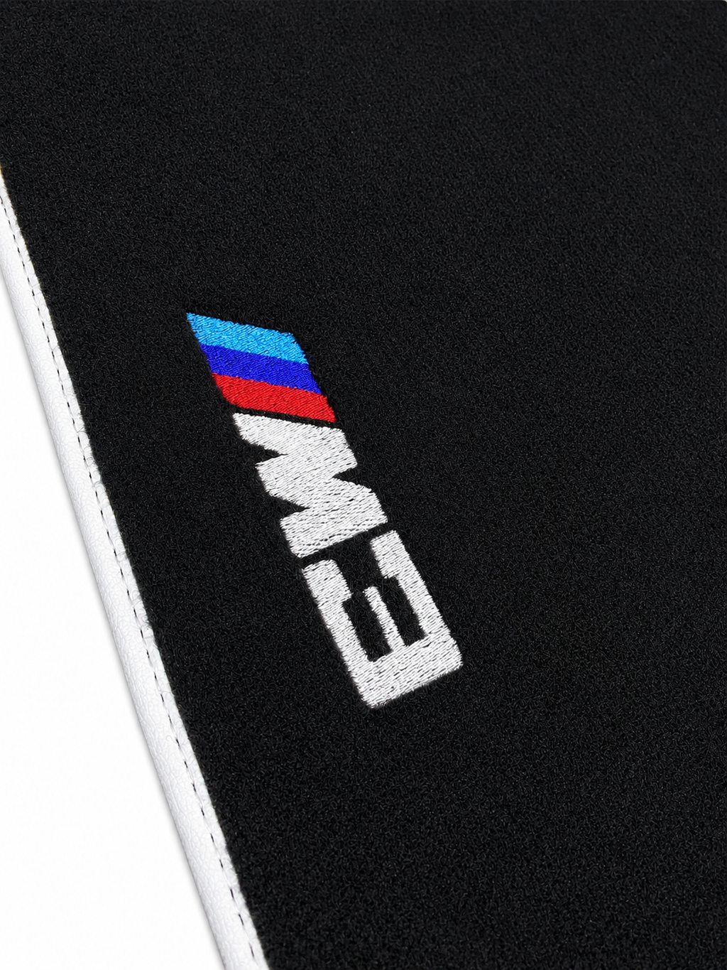 BMW M3 Premium Custom Fit Carpet Car Floor Mats – Full Set Interior Floor Mats for Cars