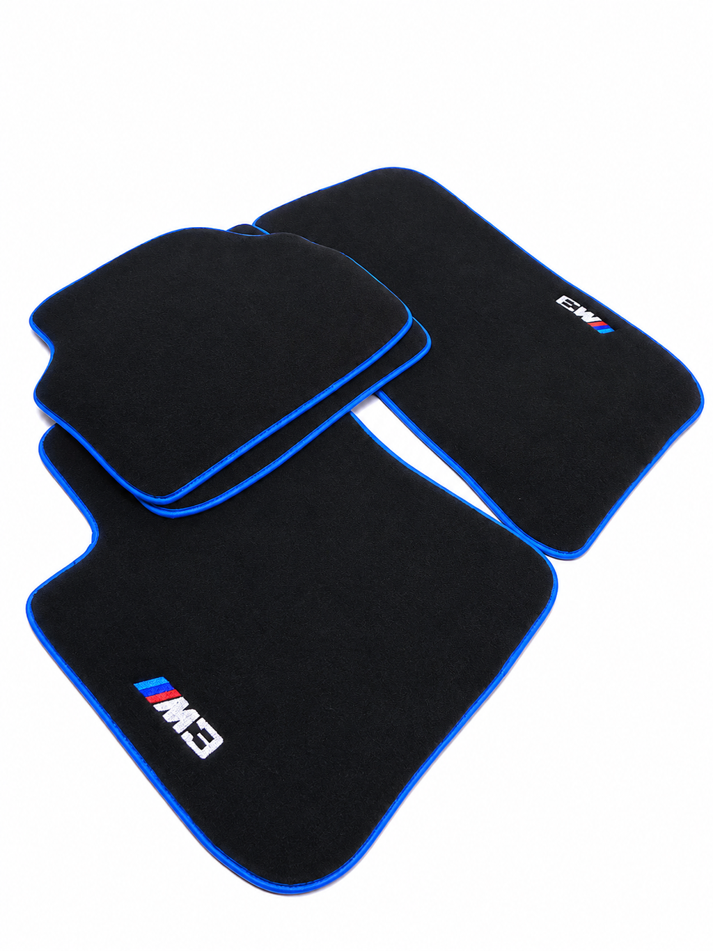BMW M3 Premium Custom Fit Carpet Car Floor Mats – Full Set Interior Floor Mats for Cars