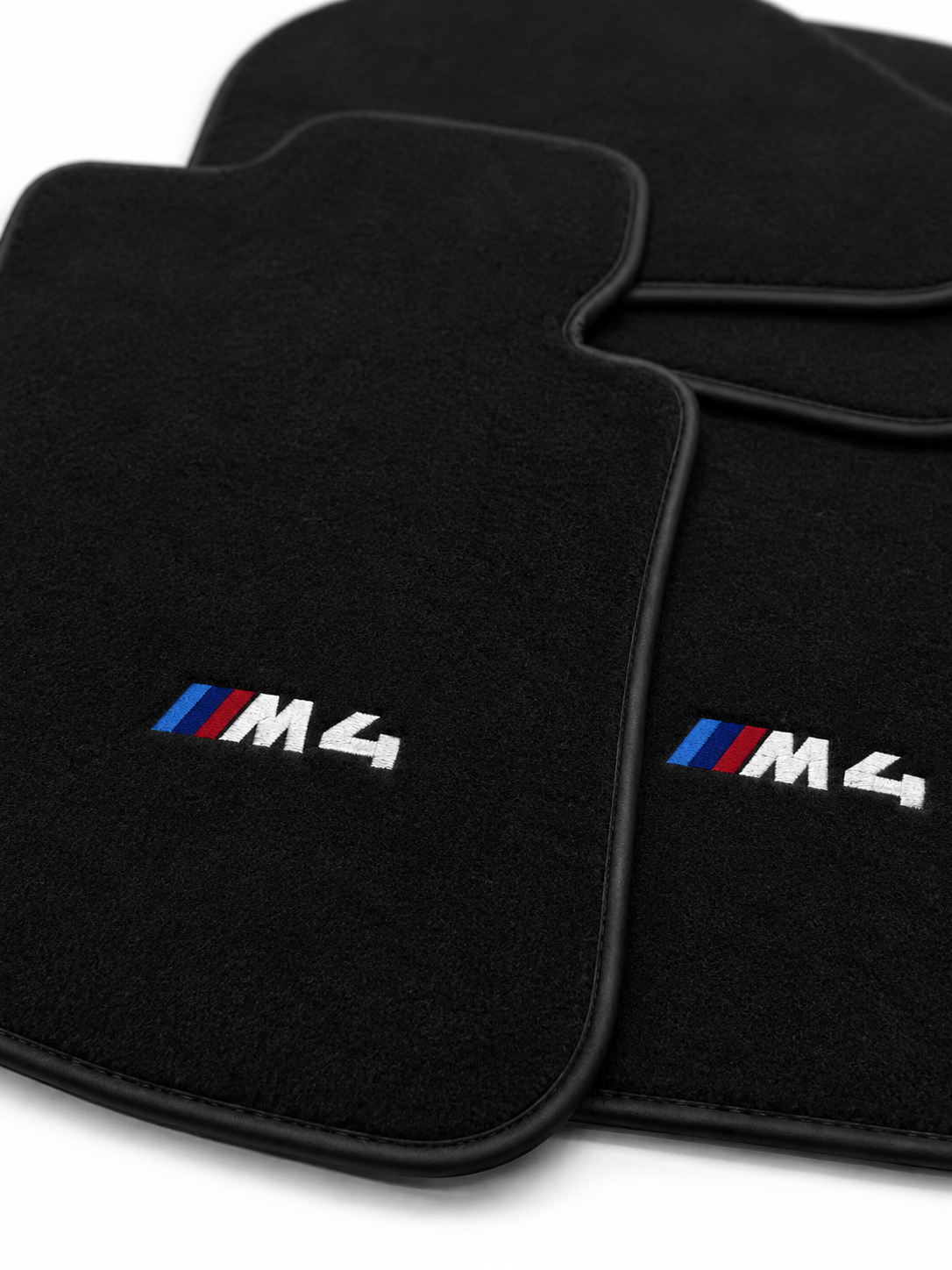 BMW M4 Premium Custom Fit Carpet Car Floor Mats – Full Set Interior Floor Mats for Cars