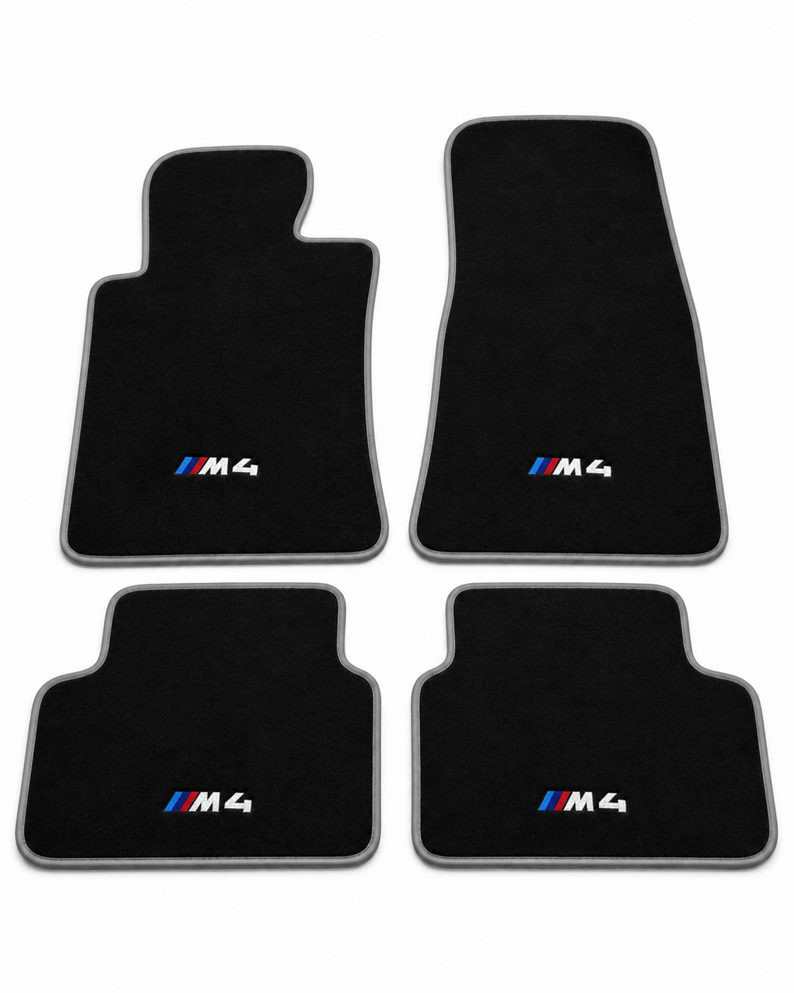 BMW M4 Premium Custom Fit Carpet Car Floor Mats – Full Set Interior Floor Mats for Cars
