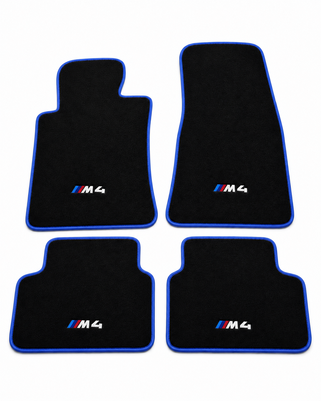 BMW M4 Premium Custom Fit Carpet Car Floor Mats – Full Set Interior Floor Mats for Cars