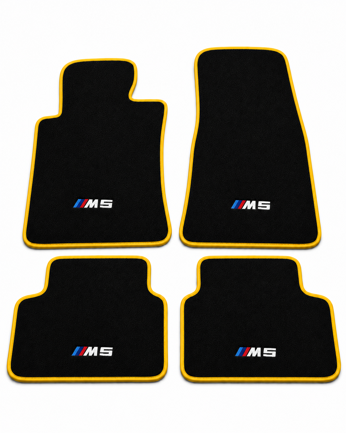 BMW M5 Premium Custom Fit Carpet Car Floor Mats – Full Set Interior Floor Mats for Cars