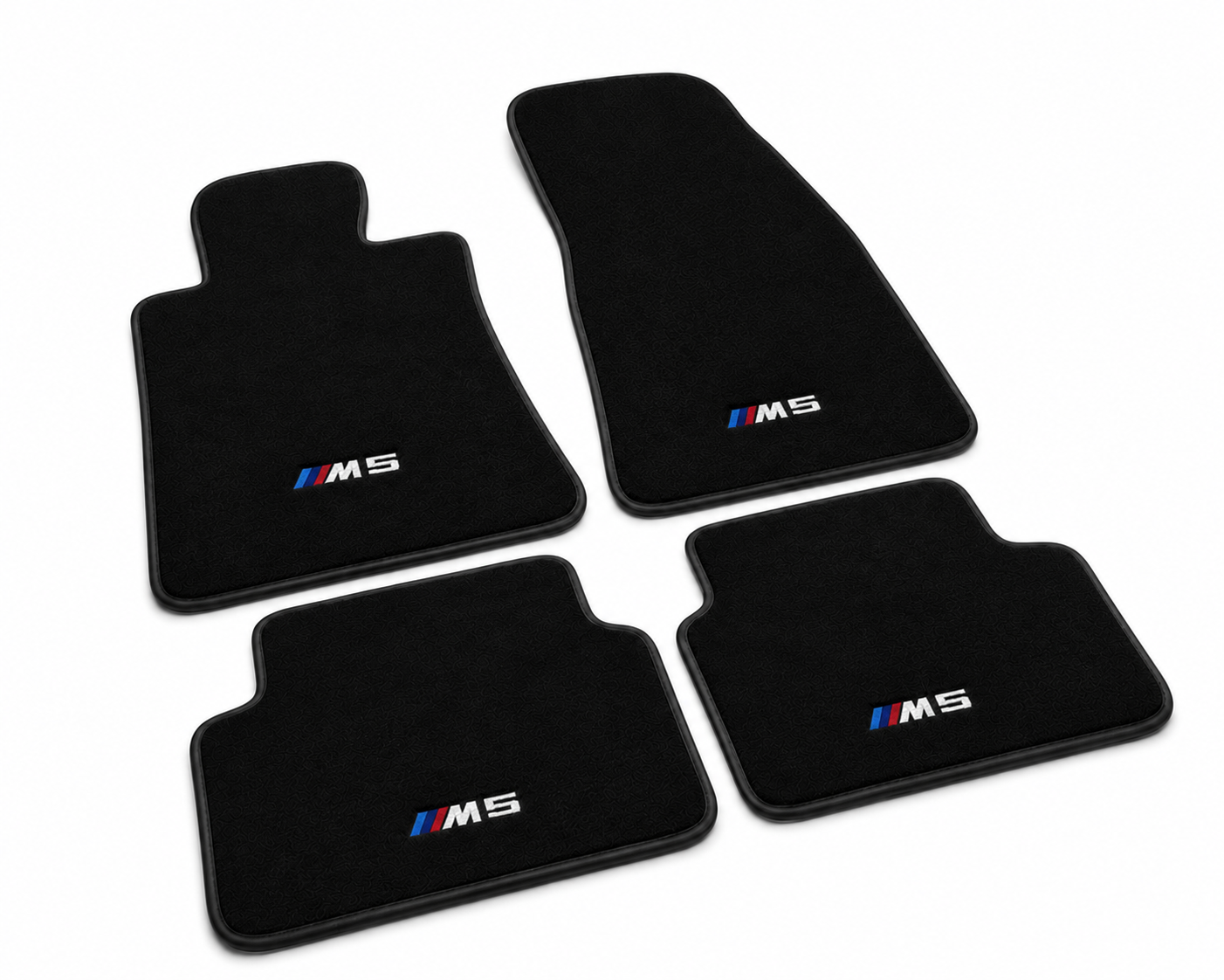 BMW M5 Premium Custom Fit Carpet Car Floor Mats – Full Set Interior Floor Mats for Cars