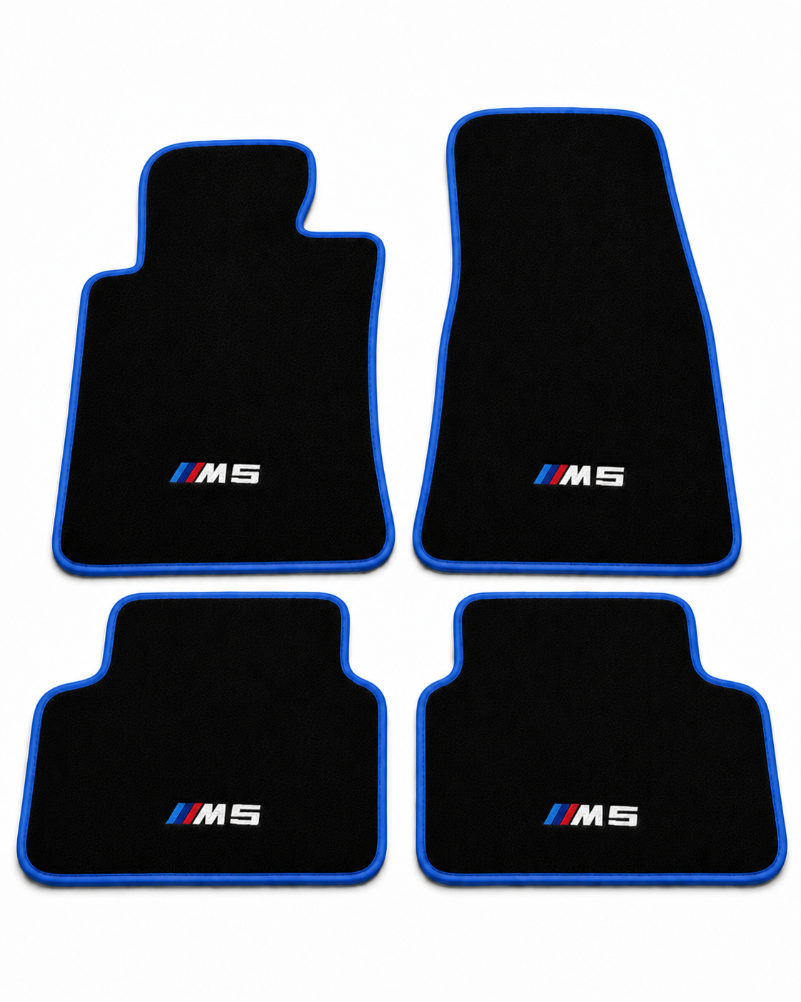 BMW M5 Premium Custom Fit Carpet Car Floor Mats – Full Set Interior Floor Mats for Cars