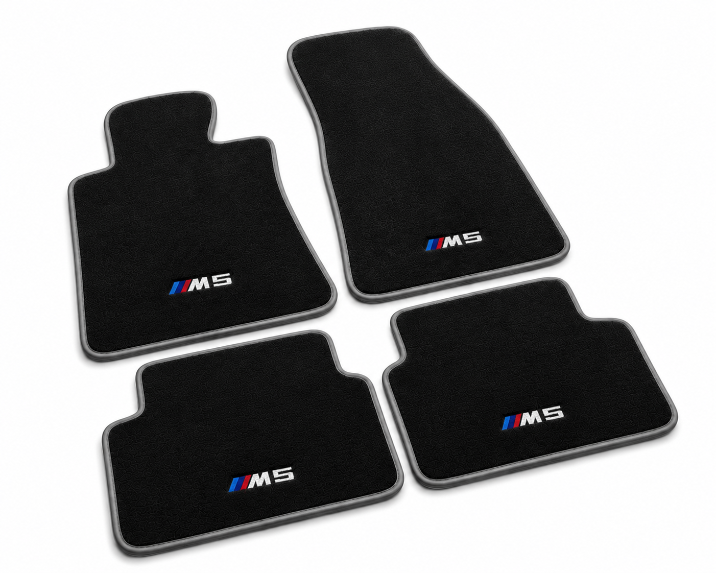 BMW M5 Premium Custom Fit Carpet Car Floor Mats – Full Set Interior Floor Mats for Cars