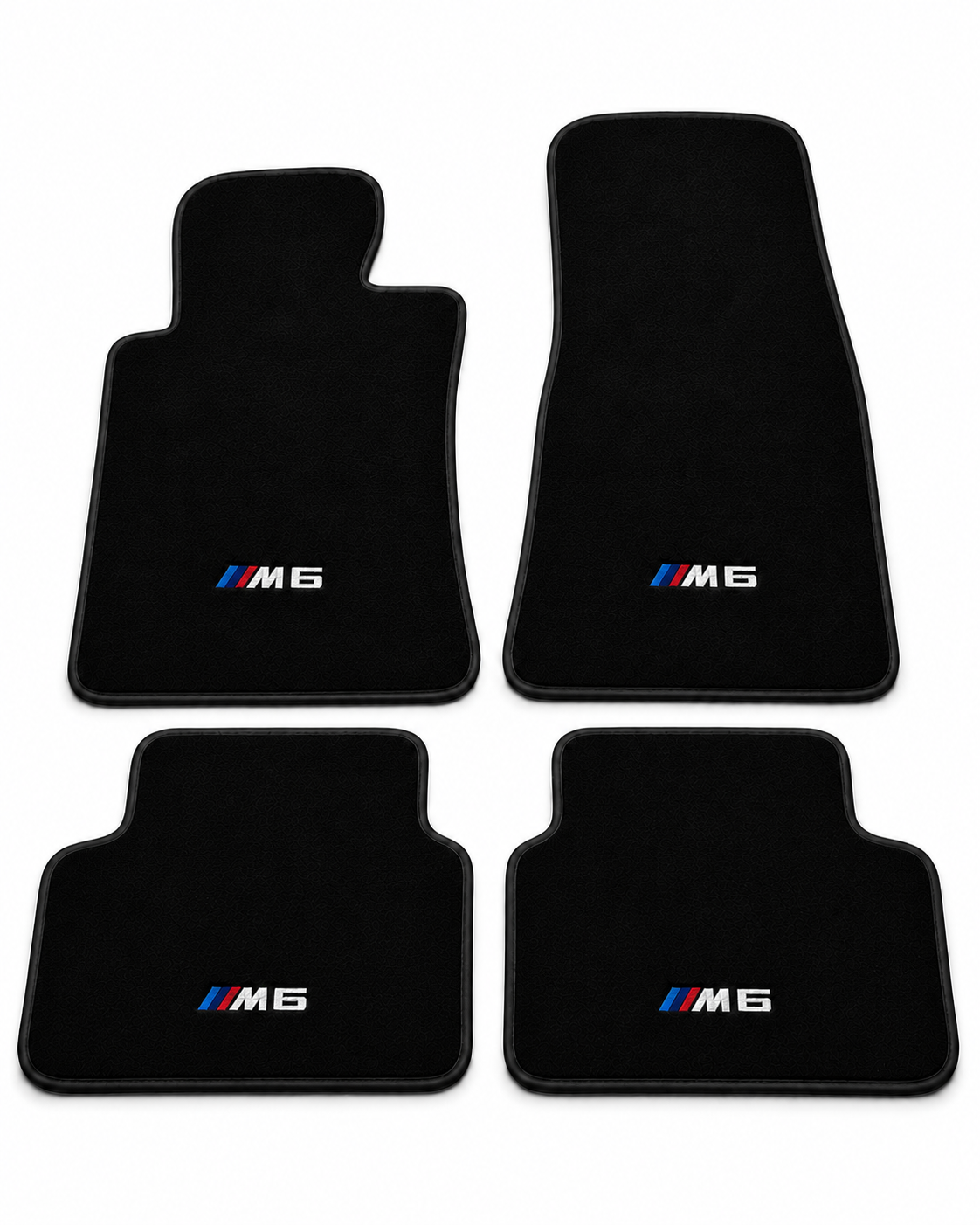 BMW M6 Premium Custom Fit Carpet Car Floor Mats – Full Set Interior Floor Mats for Cars