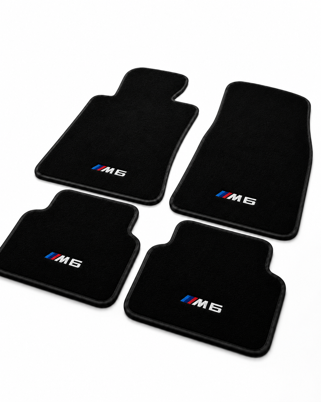BMW M6 Premium Custom Fit Carpet Car Floor Mats – Full Set Interior Floor Mats for Cars